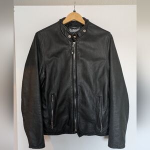 Schott NYC Black Leather Jacket